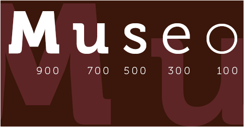 museo typeface