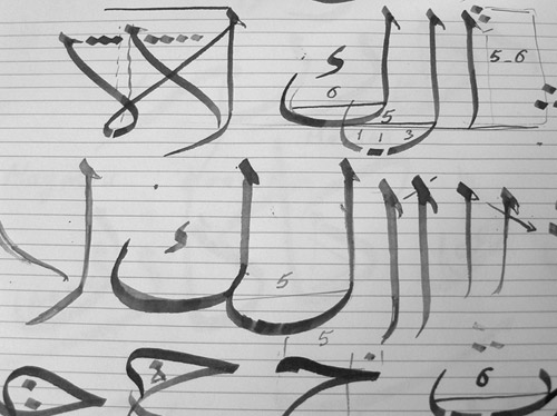 calligraphy urdu fonts