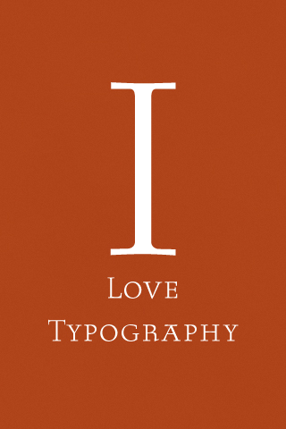 fonts, typefaces, typography — I love Typography (ILT)