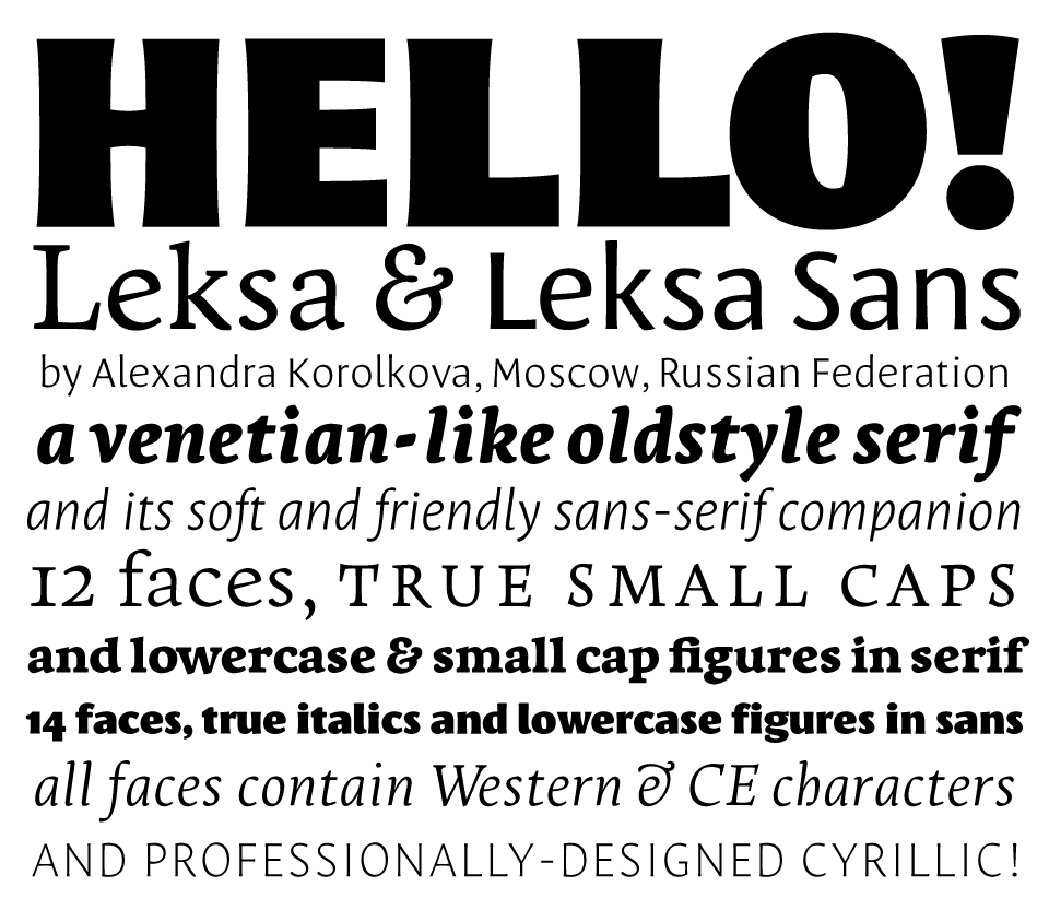 Leksa and Leksa Sans [link to MyFonts]