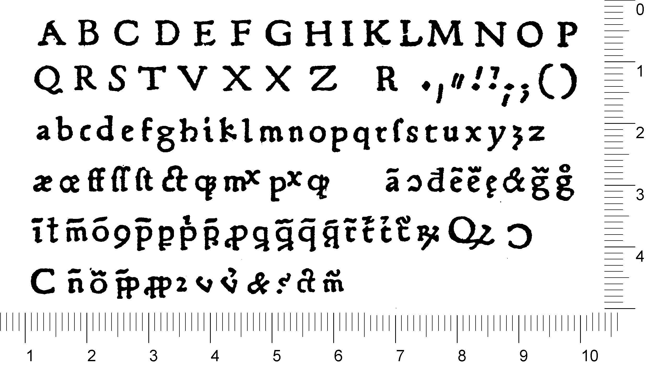 ancient roman font