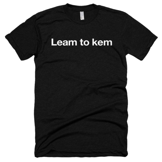 Learn to Kern T-shirt from Able Parris